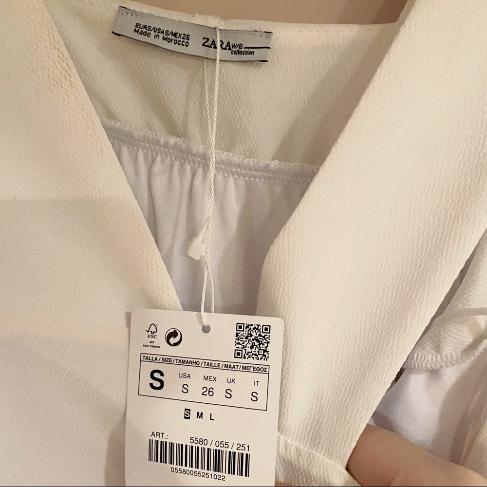 Zara white dress - Picture 3 of 3
